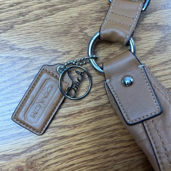 EUC Coach Duffle Shoulder Bags 2Way Diagonal Hanging F17116 Camel Brown - Picture 6 of 11